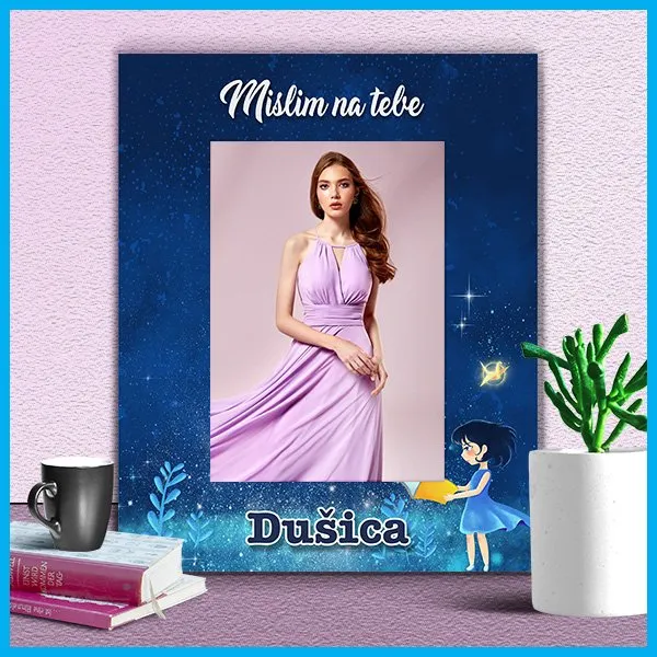 Mislim na tebe ram za slike