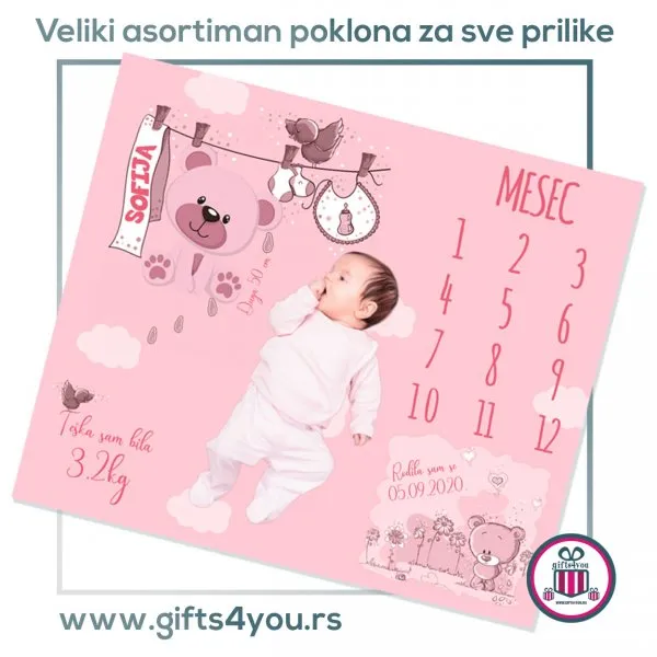 Prostirka za slikanje bebe