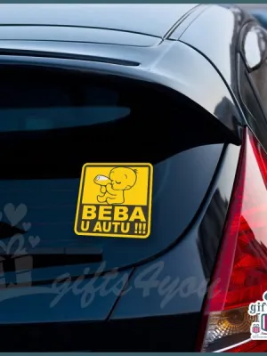 Beba u autu - kocka