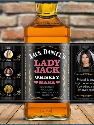 Lady Jack whiskey Jack Daniels