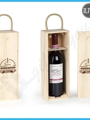 Srećan rođendan poklon kutija za vino
