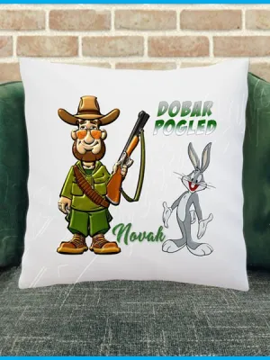 Lovac poklon jastuk