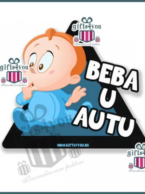 Beba u autu - Sisa