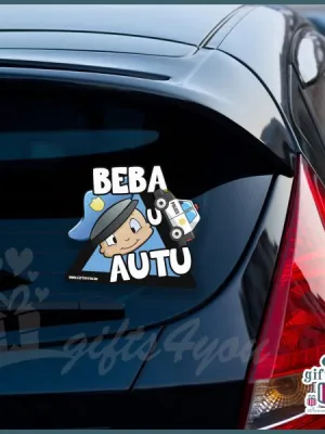 Beba u autu - Policajac