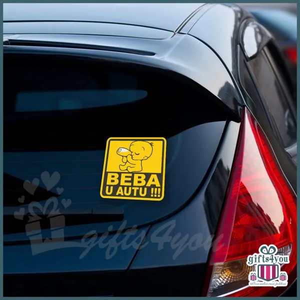 Proizvod Beba u autu - kocka Slika