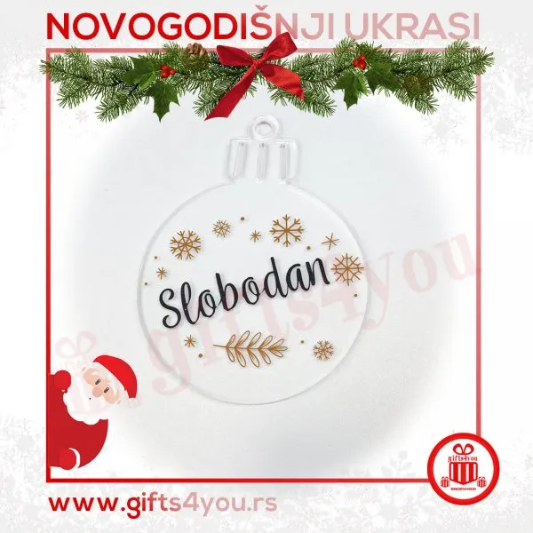 Proizvod Personalizovani novogodišnji ukras-7 Slika