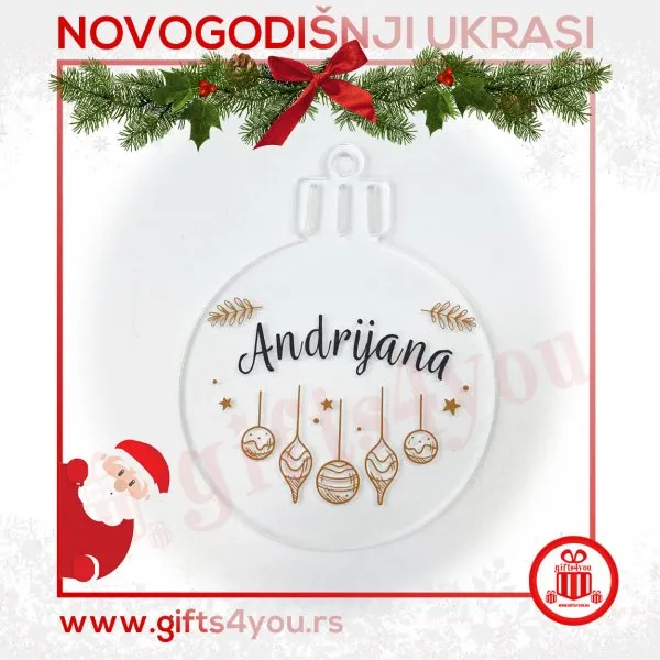 Proizvod Personalizovani novogodišnji ukras-1 Slika