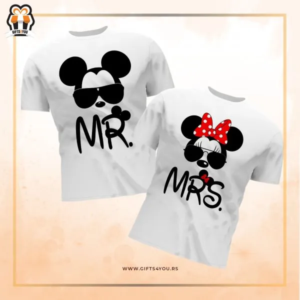 Proizvod Majica za parove - Mr and Mrs Slika