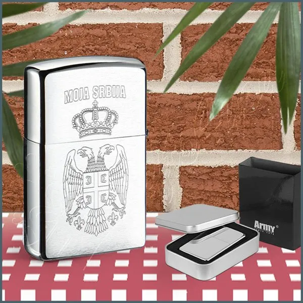 Proizvod Moja Srbija poklon upaljač Slika