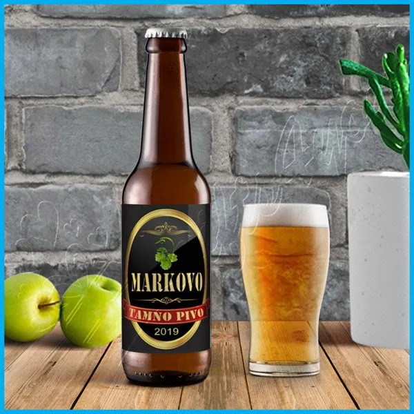 Proizvod Nalepnica za pivo moje pivo Slika