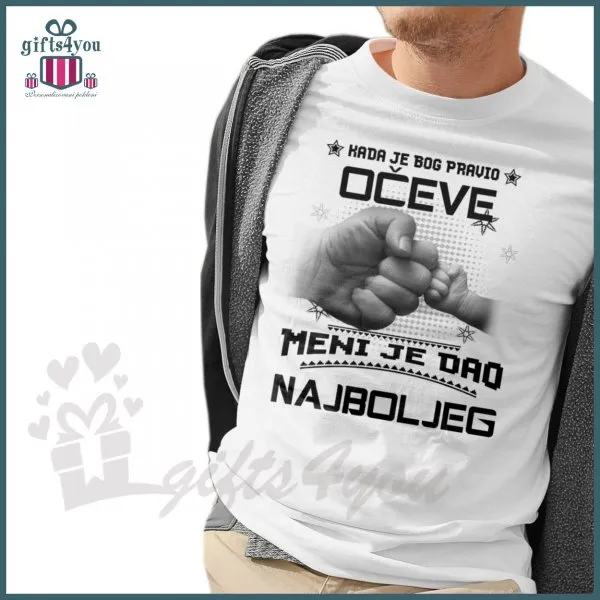 Proizvod Najbolji otac muška majica Slika