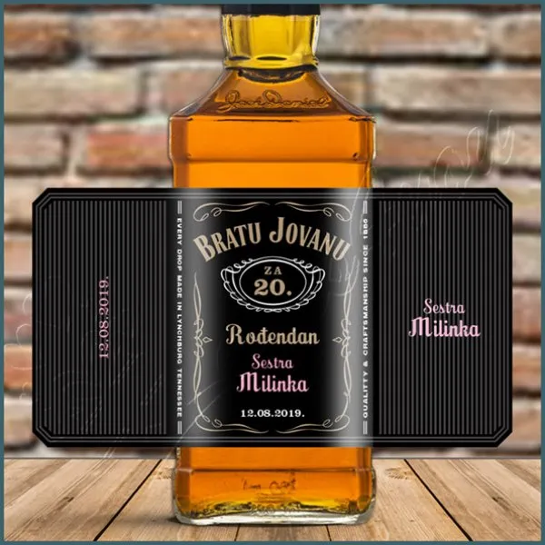 Proizvod Bratu za rodjendan wiskey Jack Daniels Slika