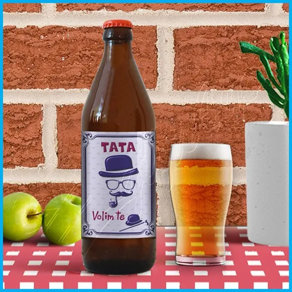 Proizvod Nalepnica za pivo tata volim te Slika