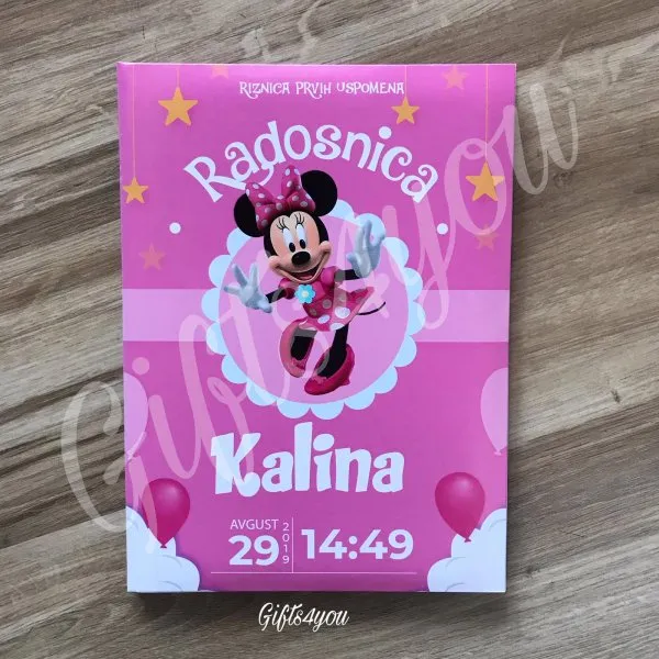 Proizvod Dečija Radosnica Mini maus roze Slika