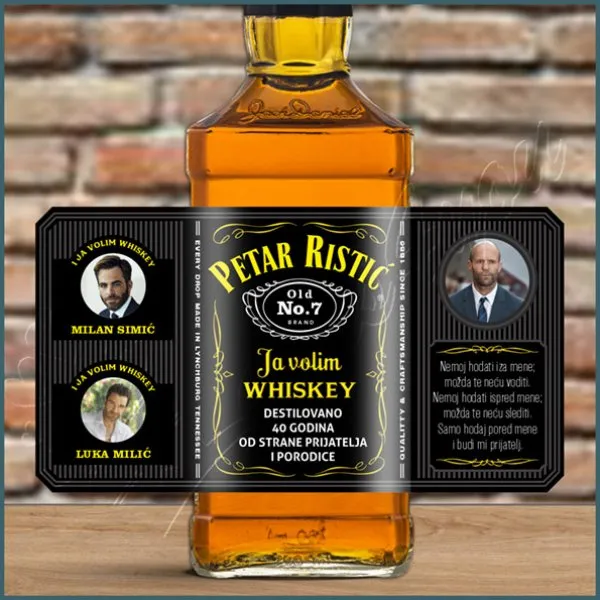 Proizvod Volim viski whiskey Jack Daniels Slika