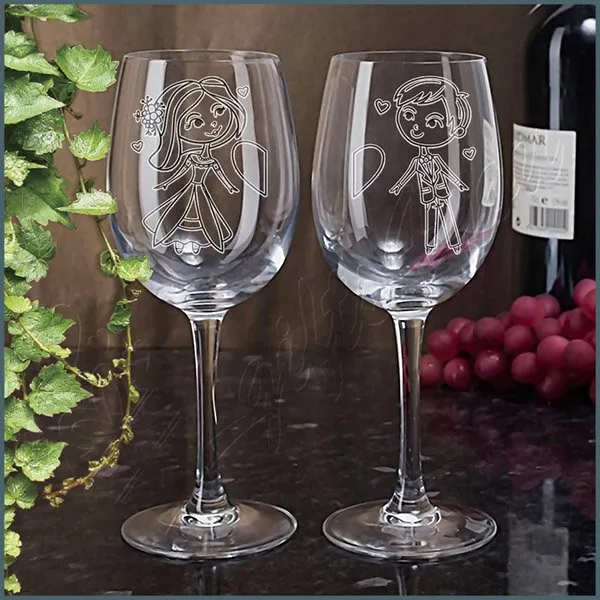Proizvod Ljubav čaše za vino Slika