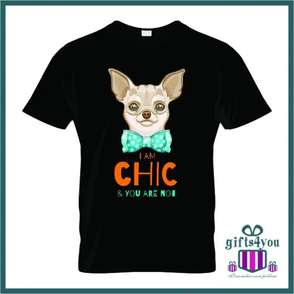 Proizvod I am chic and you are not majica Slika