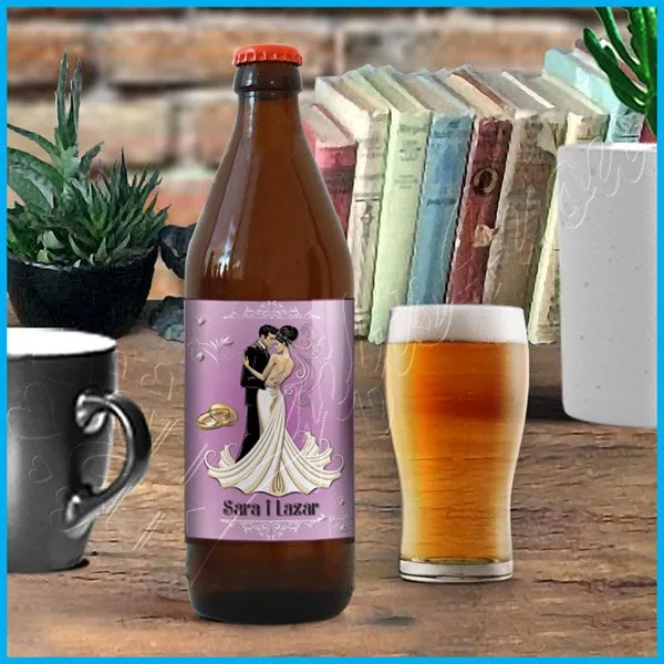 Proizvod Nalepnica za pivo ljubav Slika