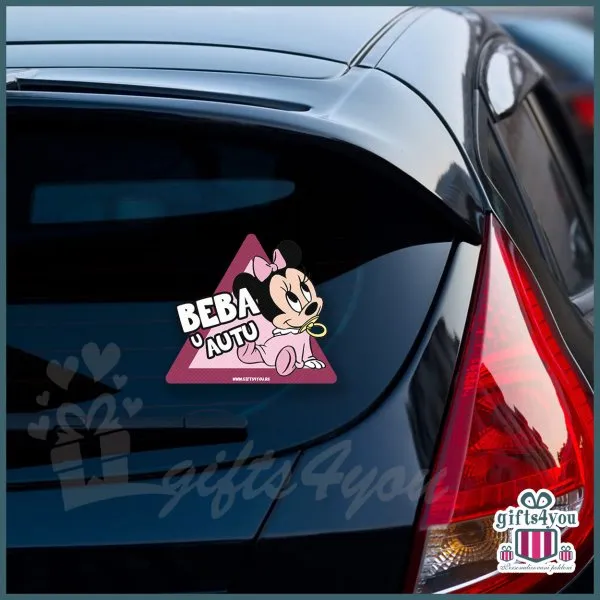Proizvod Beba u autu - Minnie mouse Slika