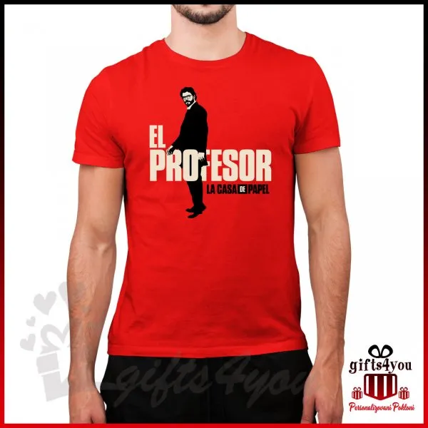 Proizvod La Casa de papel profsor majica Slika